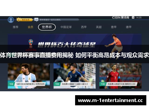 体育世界杯赛事直播费用揭秘 如何平衡高昂成本与观众需求