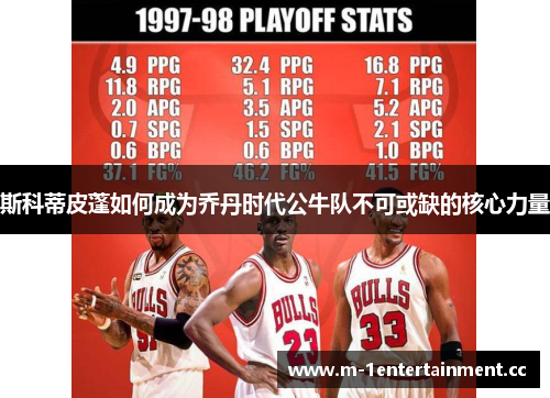 斯科蒂皮蓬如何成为乔丹时代公牛队不可或缺的核心力量