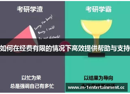如何在经费有限的情况下高效提供帮助与支持 如何在经费有限的情况下高效提供帮助与支持